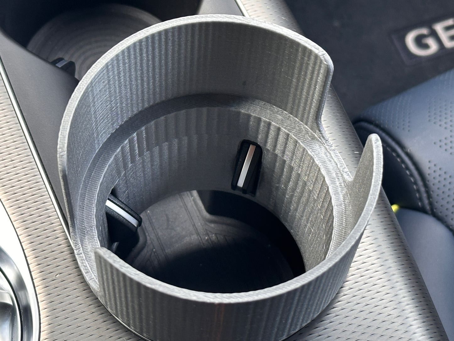 Genesis GV60 Front Cupholder Enlarger