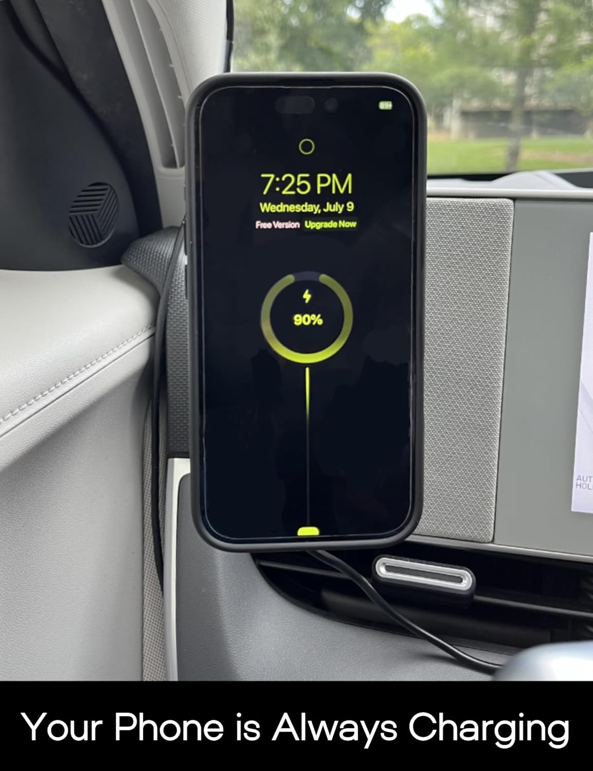 Magnetic Phone Charger Mount for Hyundai