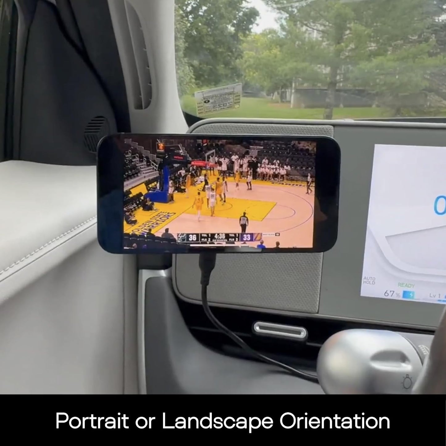 Magnetic Phone Charger Mount for Hyundai