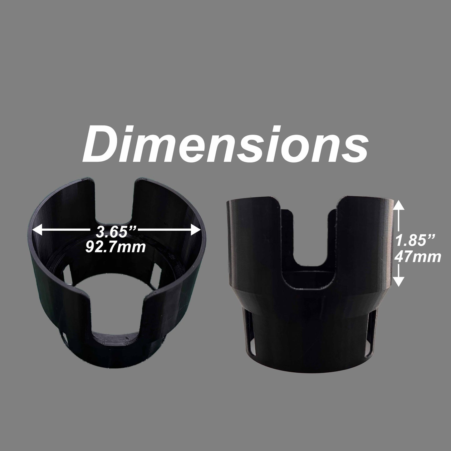 Ioniq 5 Front Cup Holder Enlarger & Eyewear Holder